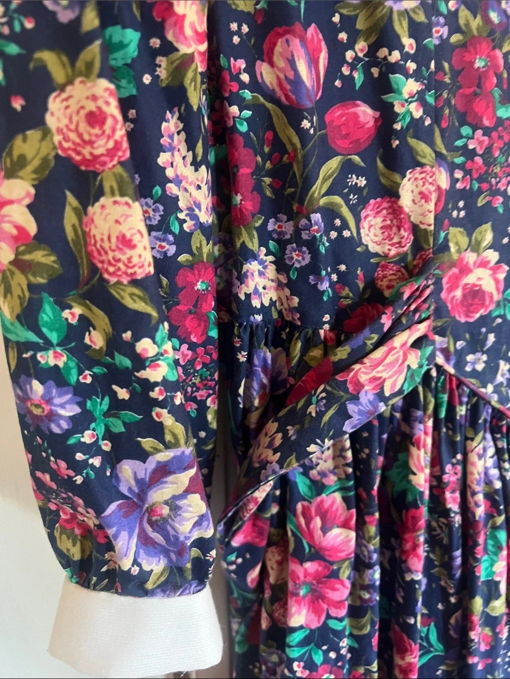 Lands End charming navy